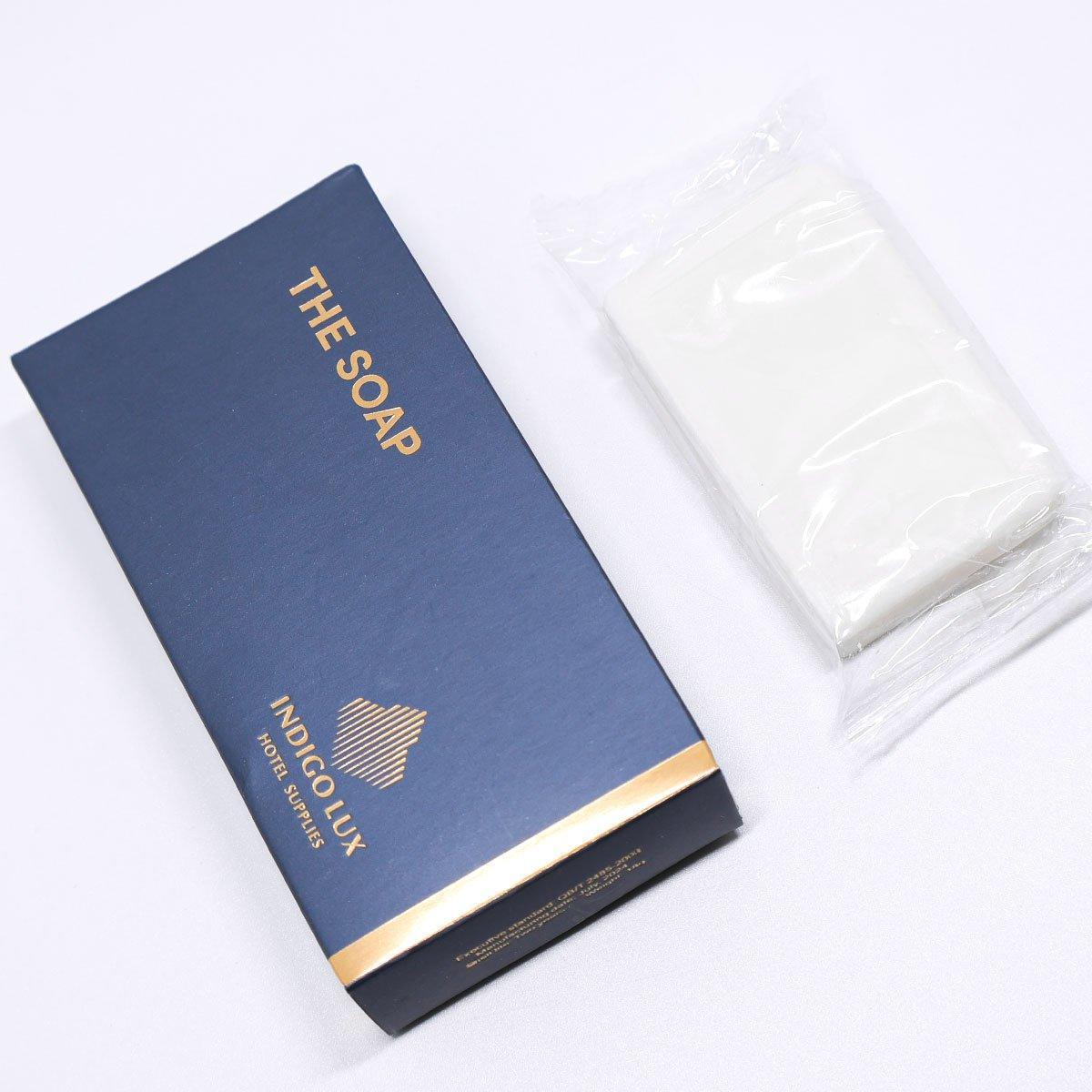 50pk Hospitality Hotel Soap Bars for Guesthouse & Airbnb - Individually Wrapped White - SuperSaverAU - view 6
