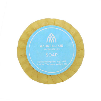 50pk Hospitality Hotel Soap Bars for Guesthouse & Airbnb - Individually Wrapped White