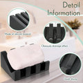 Premium 2 Pack White Silicone Soap Dish Holder Non Slip Draining Tray