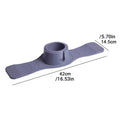 Premium Coffee Silicone Couch Armrest Cup Holder Tray