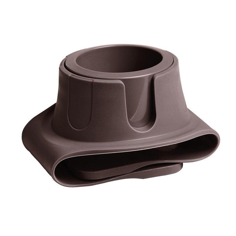Premium Coffee Silicone Couch Armrest Cup Holder Tray