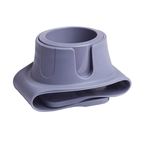 Premium Grey Silicone Couch Armrest Cup Holder Tray
