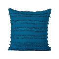 Premium Boho Tassel Fringe Cushion Cover – White 45 x 45cm