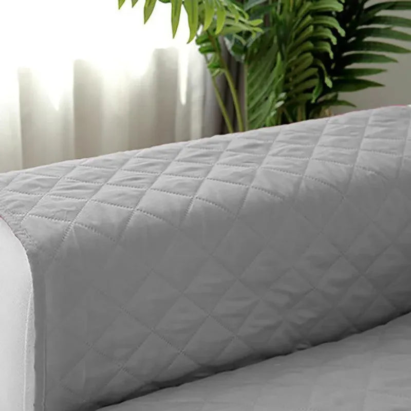 Premium Pet Sofa Protector Cover 190x195cm - Beige, Quilted & Water Repellent