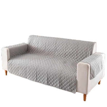 Premium Pet Sofa Protector Cover 190x195cm - Coffee, Quilted & Water Repellent