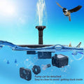Premium Solar Powered Floating Water Fountain Pump