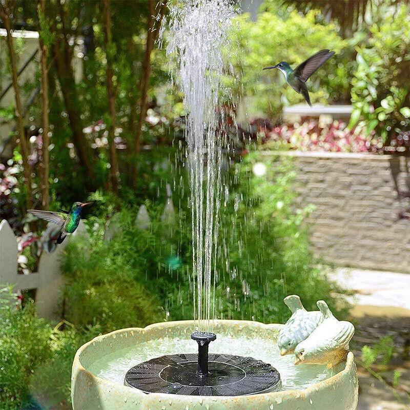 Premium Solar Powered Floating Water Fountain Pump