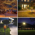 Premium Solar Flickering Flame Torch Lights – 4 Pack