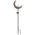 Solar Lights LED Garden Decor Moon 18*8*77cm Gold Waterproof Outdoor Lantern - SuperSaverAU - view 4