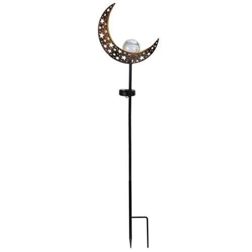 Solar Lights LED Garden Decor Moon 18*8*77cm Gold Waterproof Outdoor Lantern - SuperSaverAU - view 4