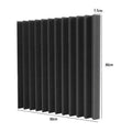 Premium 12PCS Acoustic Foam Soundproofing Panels 30x30cm Black