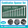 14-Piece Metric Spanner Set with Roll Bag 8mm to 24mm - SuperSaverAU - view 1