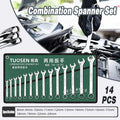 14-Piece Metric Spanner Set with Roll Bag 8mm to 24mm - SuperSaverAU - view 4