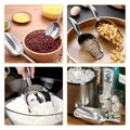 Premium Cast Aluminium Ice and Food Scoop – Large