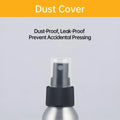 Premium 10pcs 100ml Aluminium Fine Mist Spray Bottles Refillable Travel Sprayers