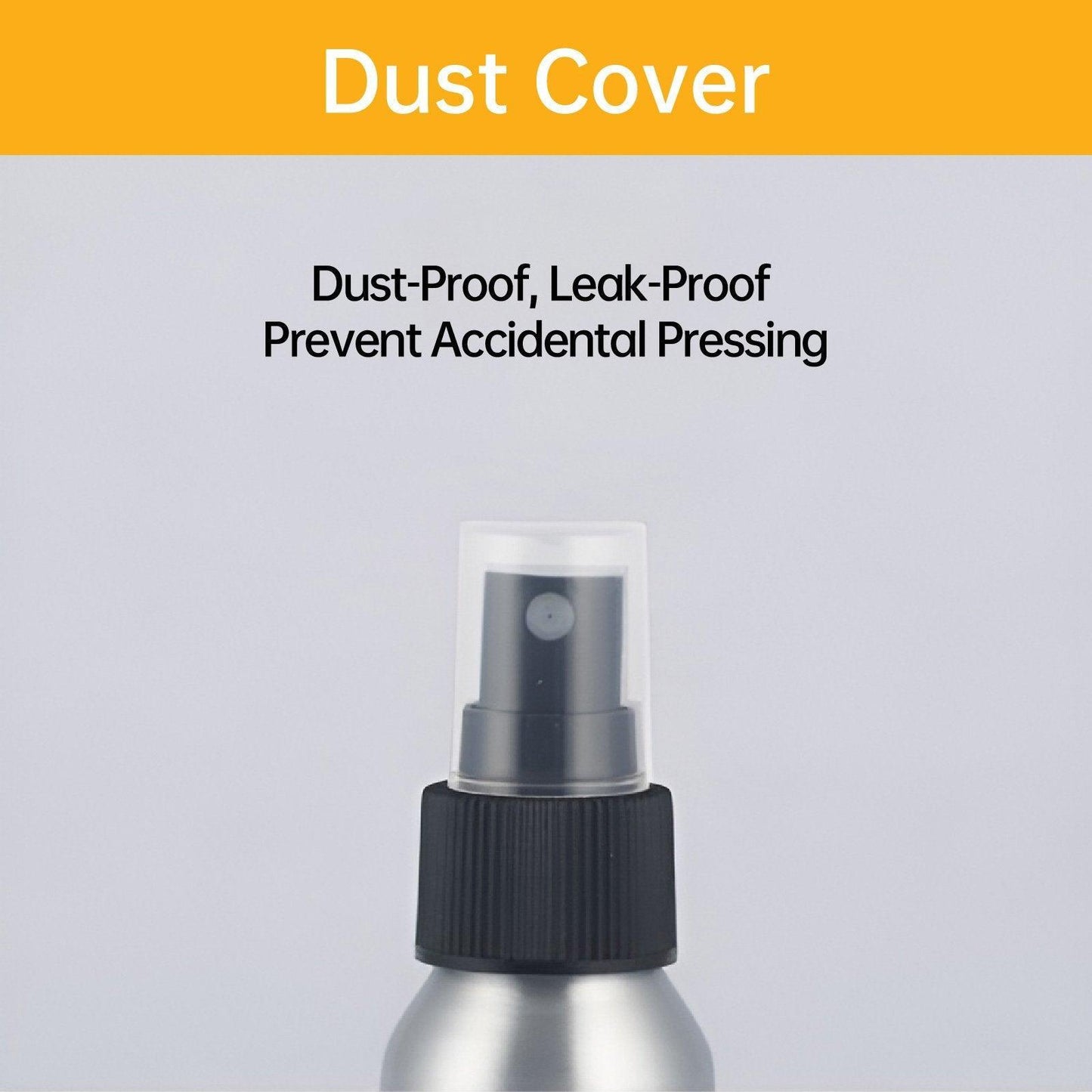 Aluminum Spray Bottles 10pcs - Refillable 100ml Mist for Travel & Toner