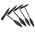 Premium Welding Chipping Hammer with Spring Handle - Black, 670g