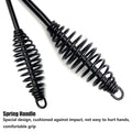 Premium Welding Chipping Hammer with Spring Handle - Black, 670g