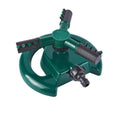 Premium 360° Rotating Garden Sprinkler - Green