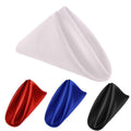 Premium Polyester Cloth Napkins – Black 43 x 43cm, 50 Pack