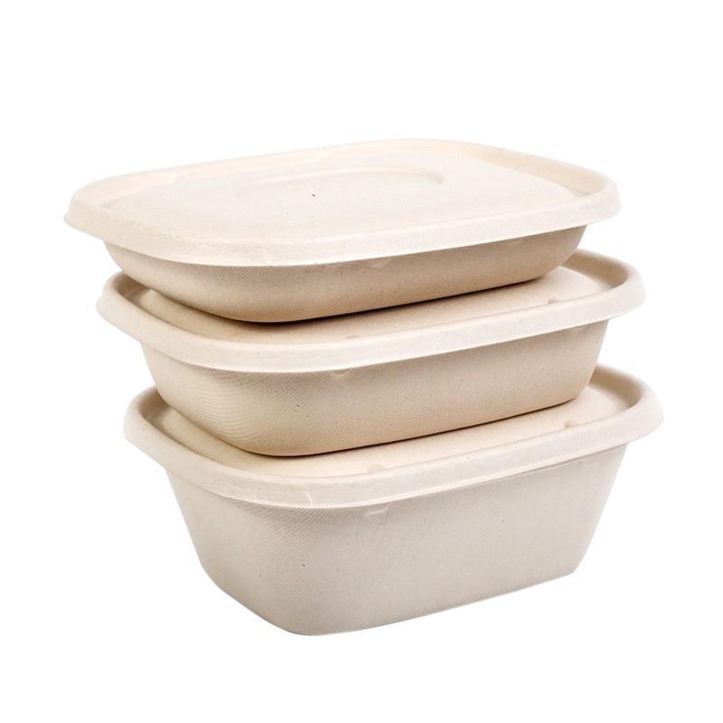 Food Preparation Storage Box - 100 pcs, 1300ml, Disposable Bento
