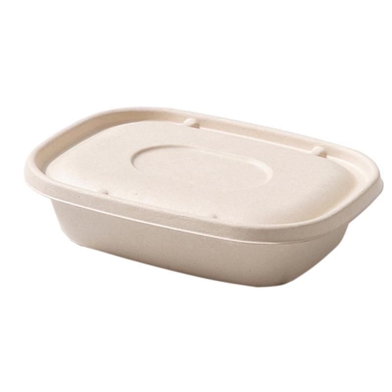 Food Preparation Storage Box - 100 pcs, 1300ml, Disposable Bento