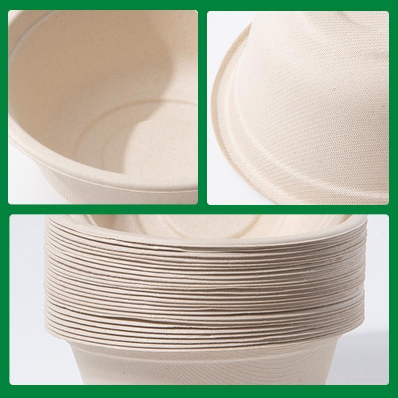 250PCS Disposable Bento Boxes - Food Preparation, 750ml, Primary Color