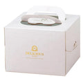 30PCS White Portable Cake Boxes Display Window Packing Case Party with Handle Birthday - 12 inch - SuperSaverAU - view 2