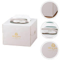 30PCS Bear Portable Cake Boxes Display Window Packing Case Party with Handle Birthday - 4 inch - SuperSaverAU - view 5