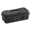 Premium Multi Function Stackable Toolbox with Dividers - Black, 4L