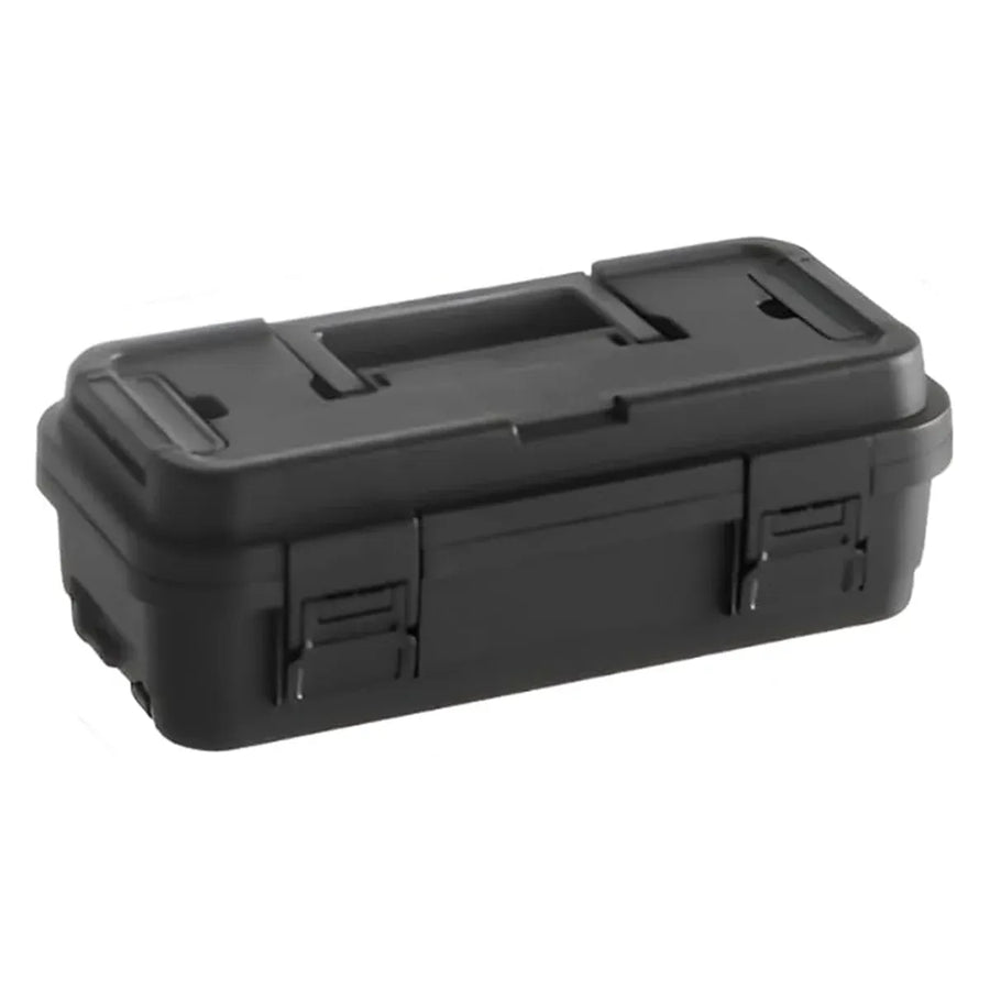 Premium Multi Function Stackable Toolbox with Dividers - Black, 4L