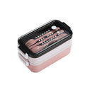 Bento Box Lunch Containers Food Microwave Stainless Portable Dinnerware Au - Blue - SuperSaverAU - view 4