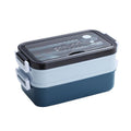 Bento Box Lunch Containers Food Microwave Stainless Portable Dinnerware Au - Green - SuperSaverAU - view 6