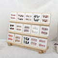 Wooden Earrings Display Rack Multi Tier Jewelry Stand Organizer Earrings Holder - 3-Tier - SuperSaverAU - view 5