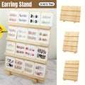 Premium 5 Tier Wooden Multi Tier Earring Display Rack