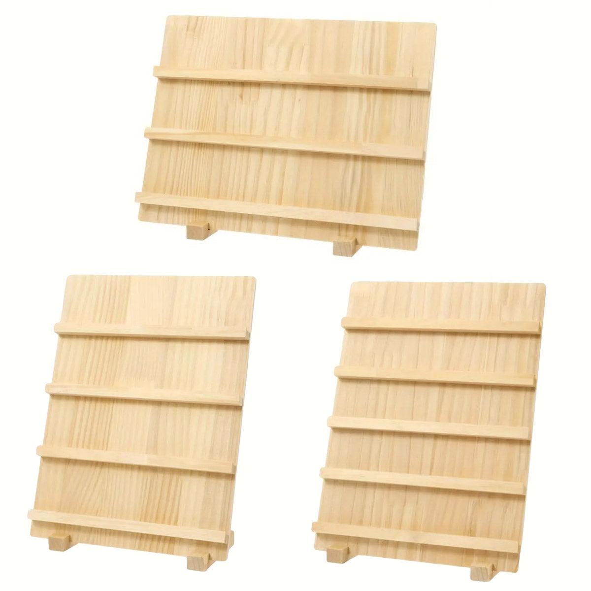 Premium 5 Tier Wooden Multi Tier Earring Display Rack