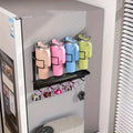 Magnetic Cup Holder Storage Rack - 44x11x29.5 cm - Space-Saving Organizer - White - SuperSaverAU - view 5