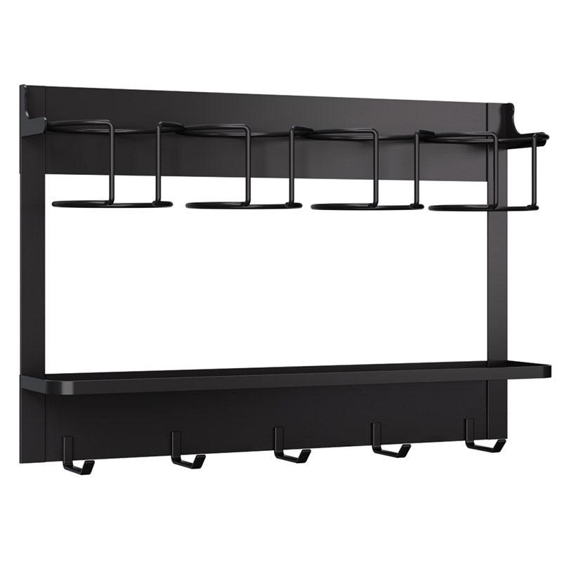 Magnetic Mug Organizer Cup Holder Wall Mount Storage for Kitchen Office Home Use - White