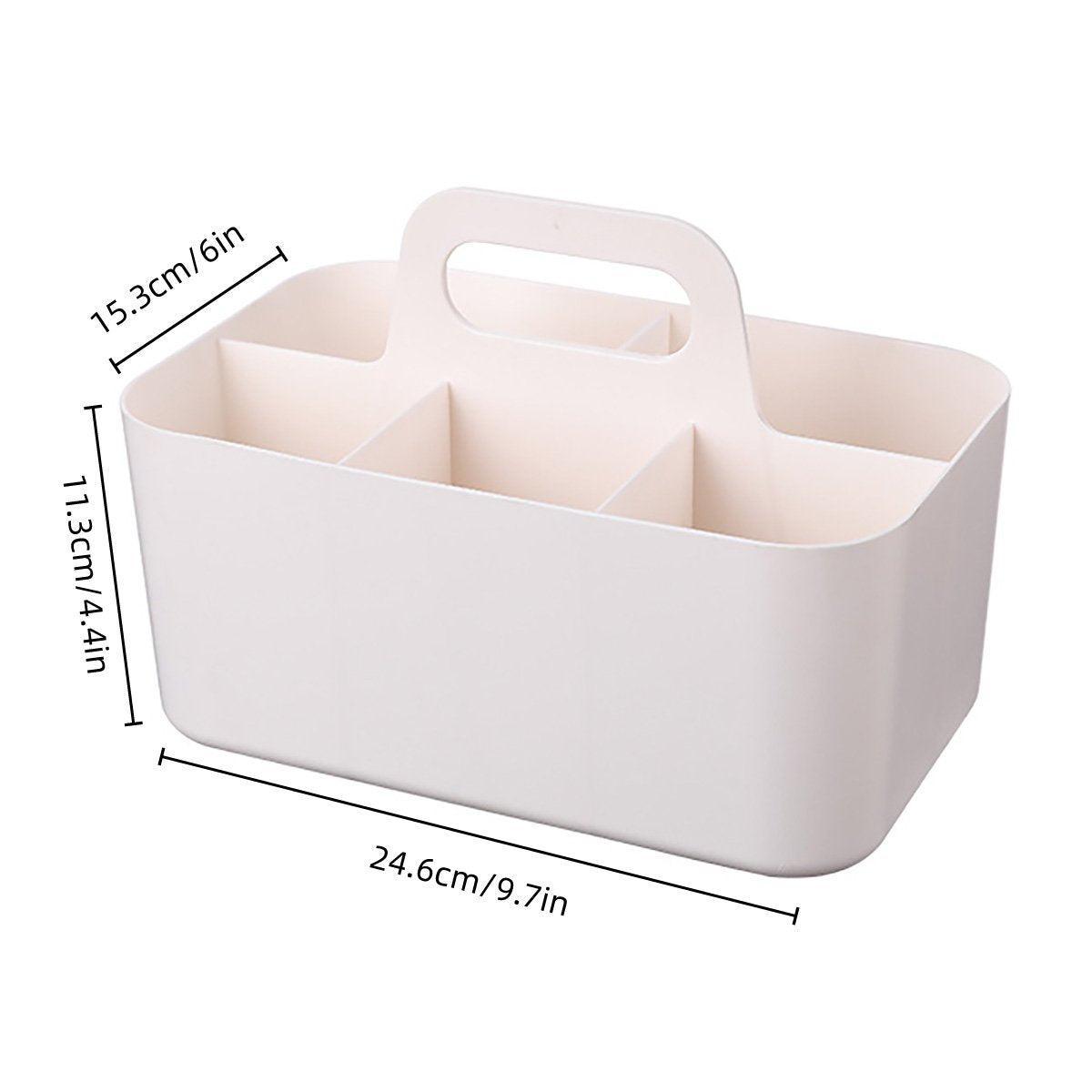 Premium Multi-Functional Desktop Organiser – Pink with Handle