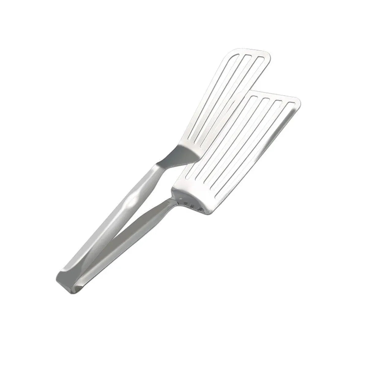 Premium Stainless Steel Steak Tongs – 35cm Hollow Design