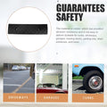 Premium 2pcs Black Plastic Threshold Ramp Pads for Doorways Driveways and Kerbs