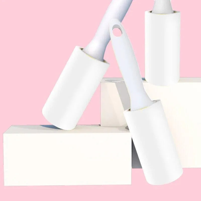 Premium Lint Roller Set with 2 Handles & 10 Refill Rolls