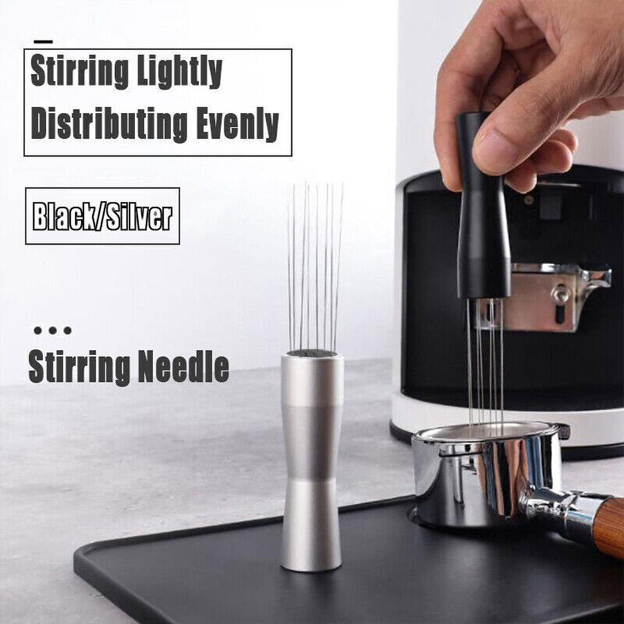 Stainless Steel Coffee Distributor Needle Tamper 2x13.5cm - Silver - SuperSaverAU - view 1