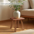 Natural Wood Short Stool for Living Room and Home Use - SuperSaverAU - view 4