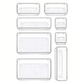 Transparent Plastic Drawer Organiser Set Multifunctional Desktop Storage Box - 13PCS - SuperSaverAU - view 4