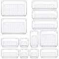 Transparent Plastic Drawer Organiser Set Multifunctional Desktop Storage Box - 13PCS - SuperSaverAU - view 5