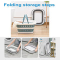 Premium Large Folding Laundry Basket – Grey