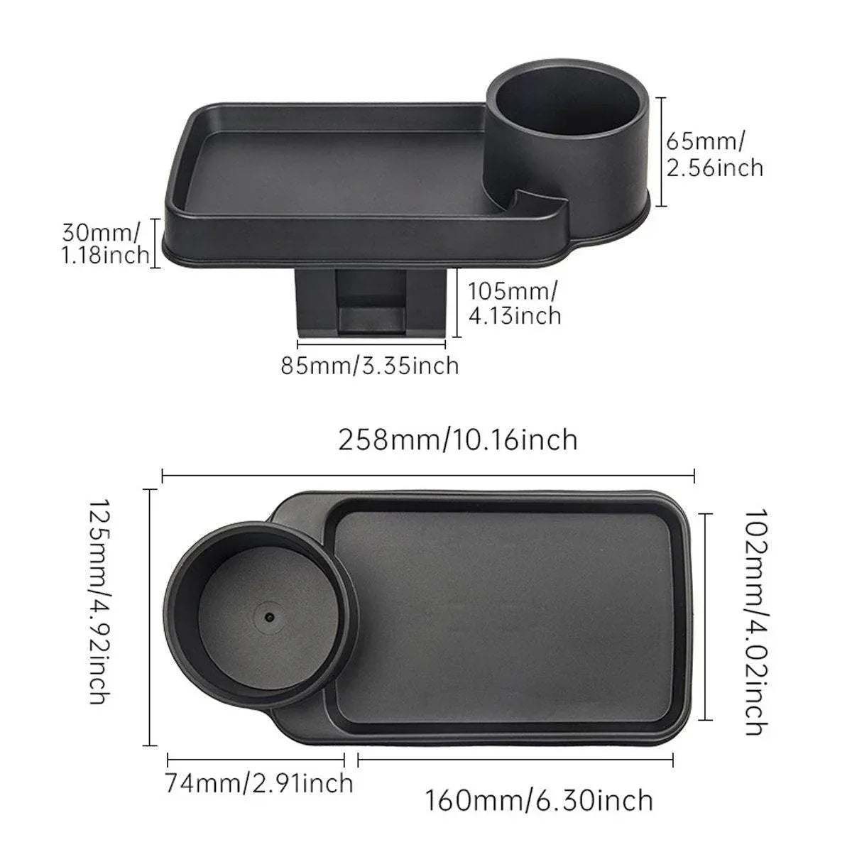 Premium Car Seat Gap Storage Box Cup Holder Organiser
