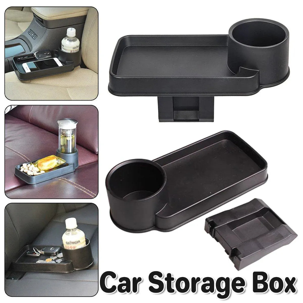Premium Car Seat Gap Storage Box Cup Holder Organiser