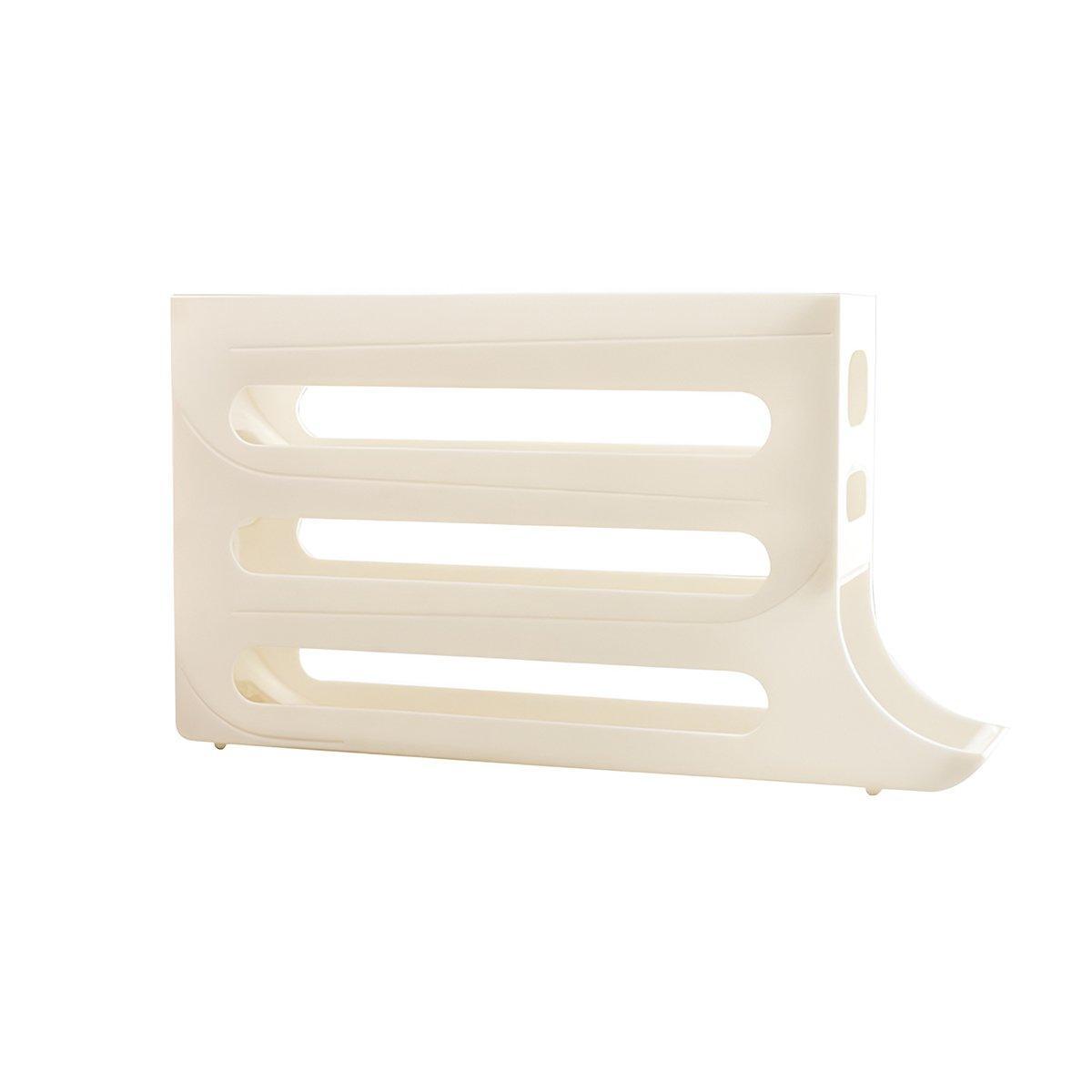 Premium Automatic Scrolling Egg Holder – Beige 2-Tier